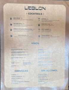 leblon Bar Cafe Mezcal11 232x300